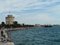 Thessaloniki, tengerpart a Fehér toronnyal